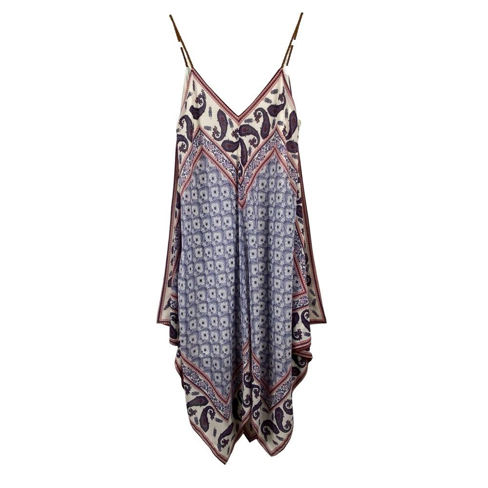 Jolt NWT Paisley Handkerchief Asymmetrical Summer Dress Size M